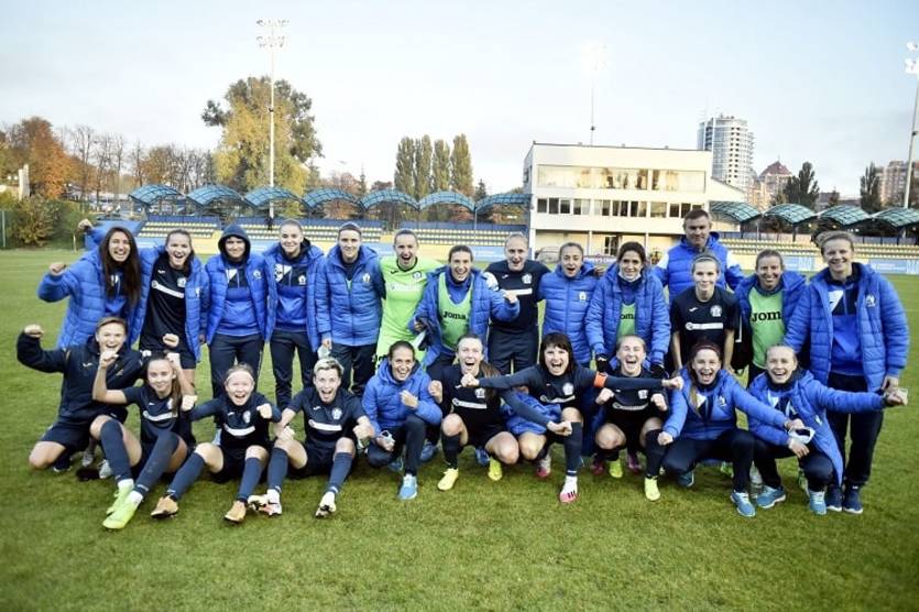 Харьковские футболистки победили в первом поединке женской Лиги Чемпионов