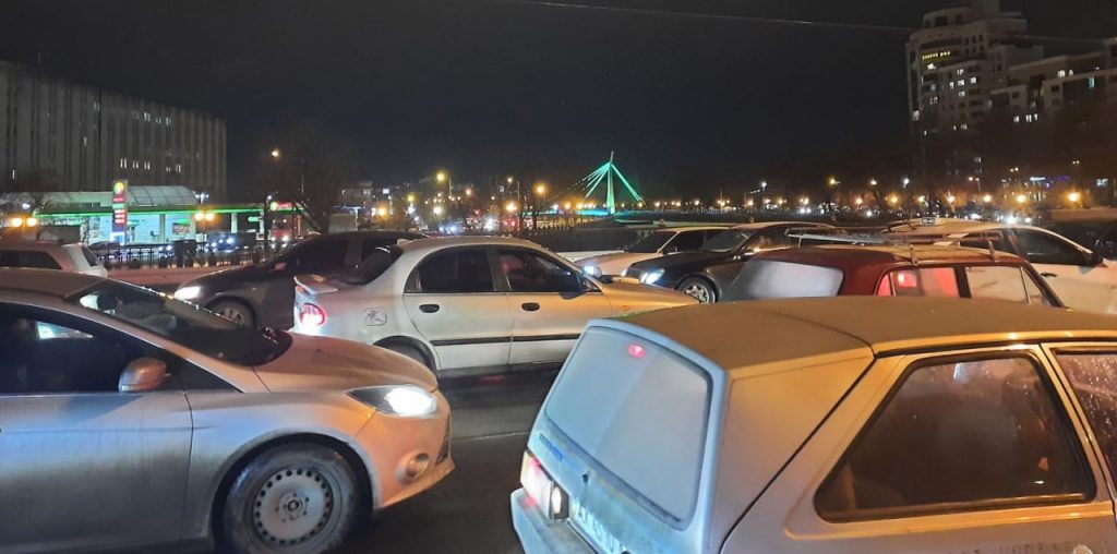 В центре Харькова — транспортный коллапс (фото)