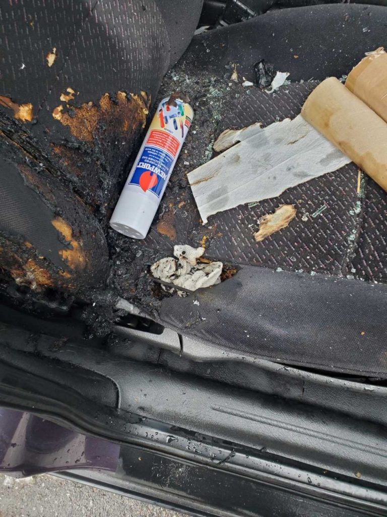 Жителю Харьковщины подожгли машину