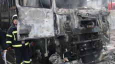 Установлена личность мужчины, сгоревшего в фуре под Харьковом (фото)