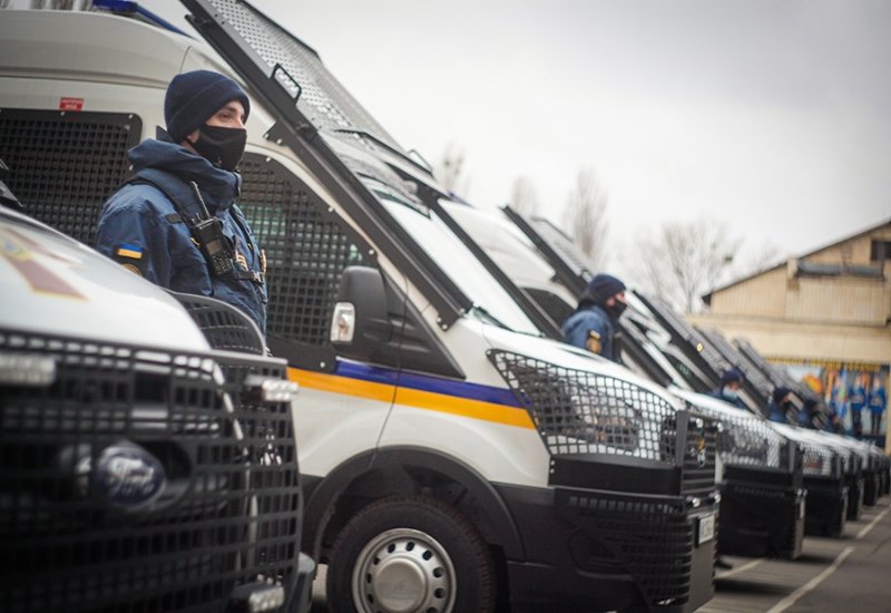 Нацгвардейцы будут патрулировать улицы Харькова на новых спецавтомобилях (видео, фото)