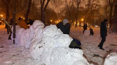 Харьковчане устроили снежную битву (фото, видео)