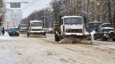 Харьков за ночь засыпало снегом