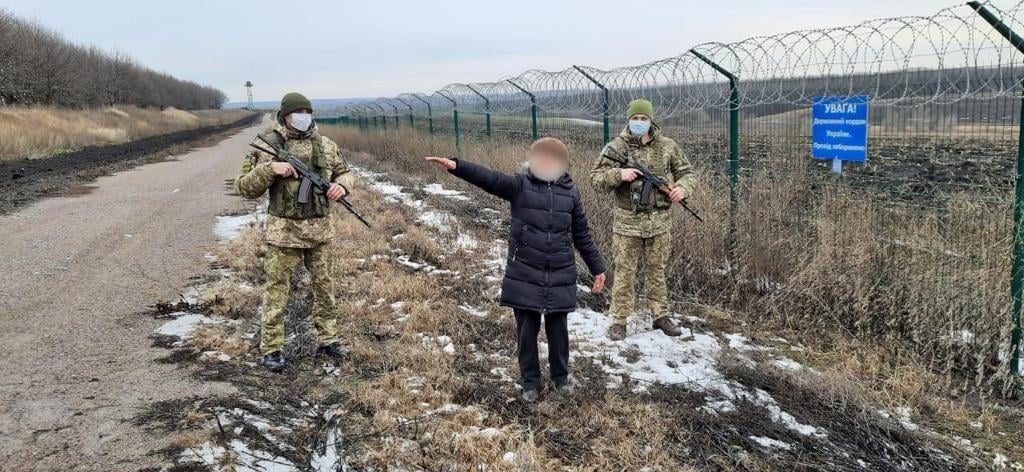 Украинка пыталась нелегально перейти границу с Россией