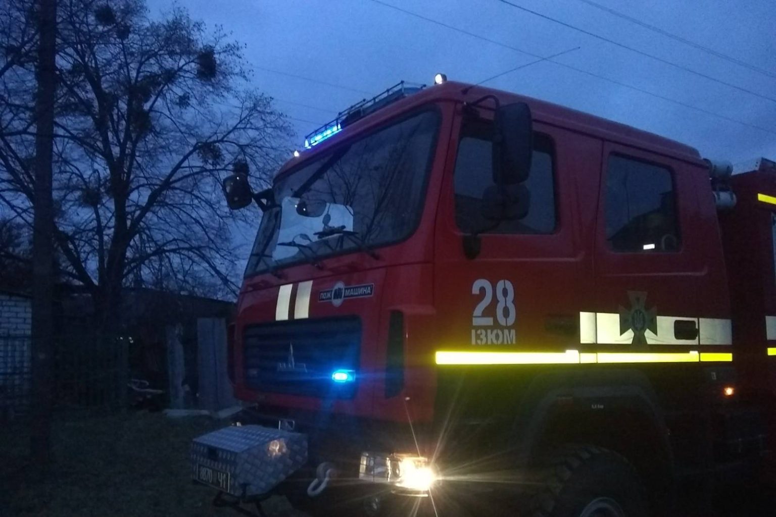 Спасатели погасили пожар в частном домовладении (фото)