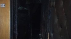 В Харькове во время пожара в пятиэтажке пострадала женщина (фото)