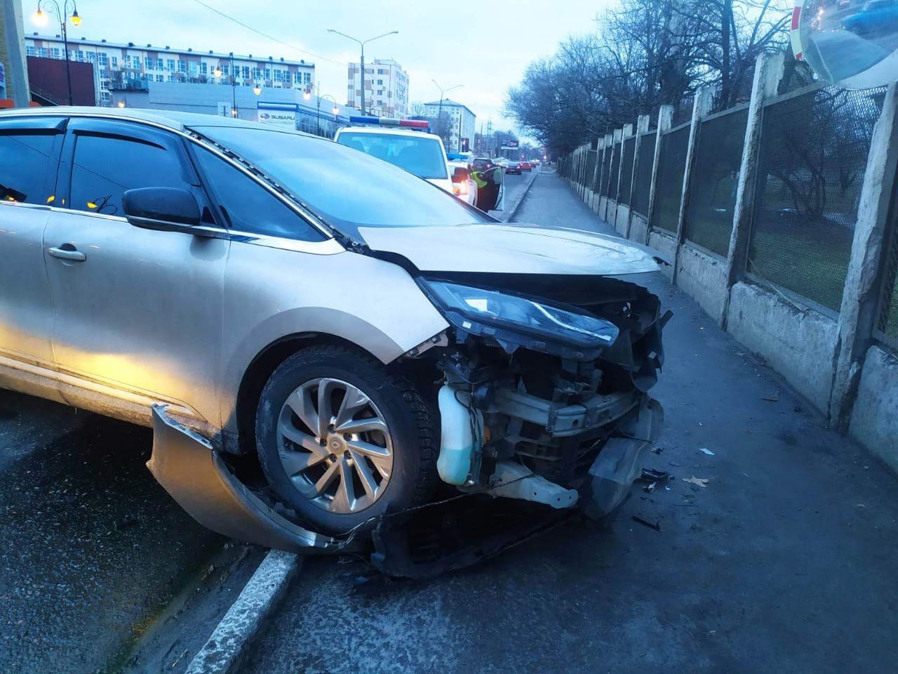 В ДТП на Академика Павлова пострадал водитель Mitsubishi (фото)