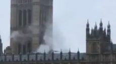 В Лондоне горит Вестминстерский дворец (видео)