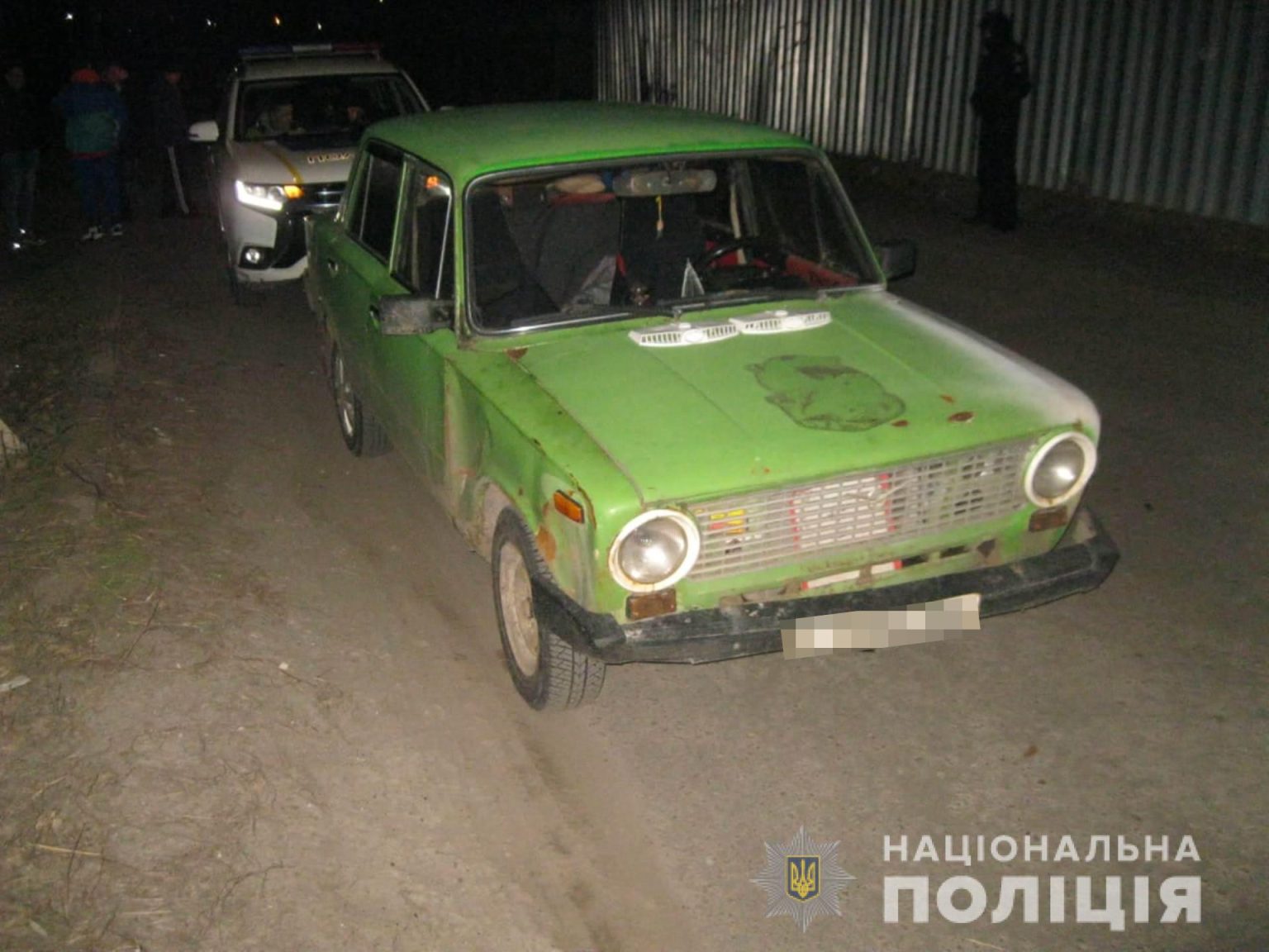 На Харьковщине местные жители помогли полиции задержать угонщика
