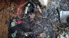 В Харьковском районе на месте пожара найдено тело погибшего мужчины (фото)