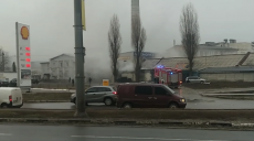 На харьковском предприятии пожар – есть пострадавший (видео)