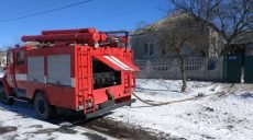 Пожар в частном доме произошел из-за телевизора (фото)