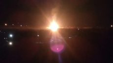 На окраине оккупированного Луганска взорвался газопровод (видео)