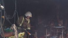 Под Харьковом мужчина заживо сгорел в собственном гараже (фото)
