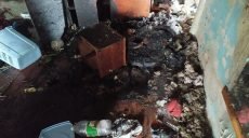 Харьковские спасатели потушили пожар в пятиэтажке