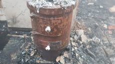 Под Харьковом горела дача (видео, фото)