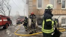 Спасатели ликвидировали пожар в двухэтажке (фото)