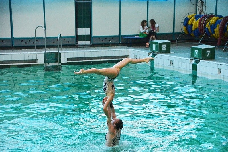 Харьковчанки выиграли чемпионат Украины по артистическому плаванию (фото)