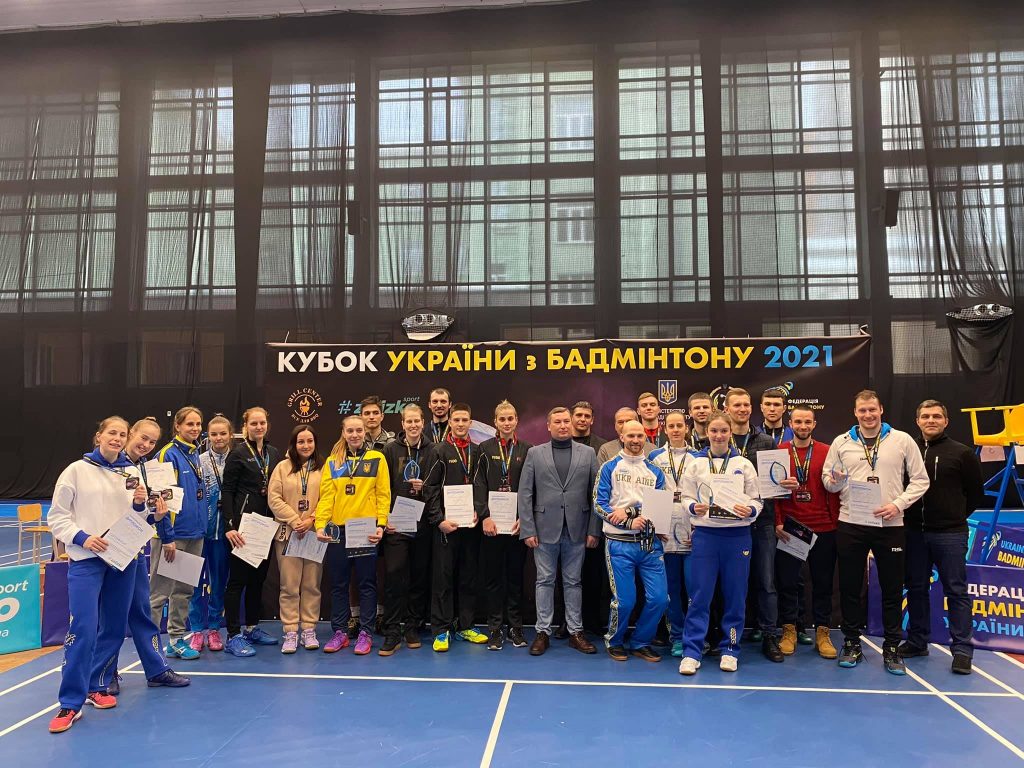 Харьковские бадминтонисты дважды победили на Кубке Украины (фото)