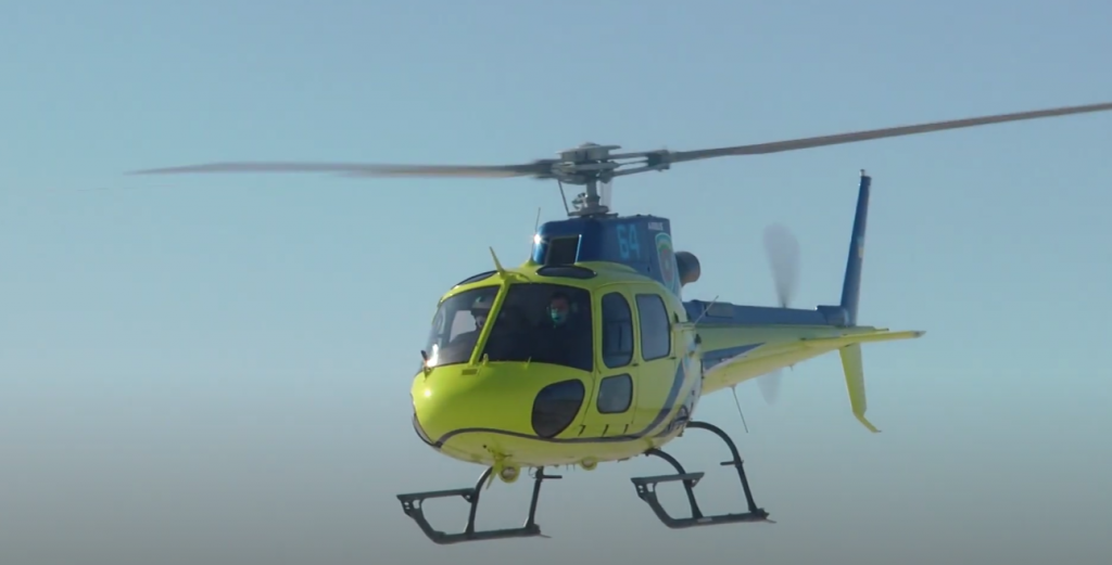 Харківські прикордонники відпрацювали аварійні ситуації на вертольоті Airbus H-125 (відео)