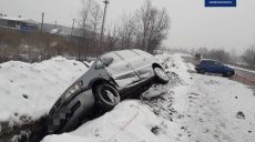 На Окружной — ДТП с переворотом (фото)