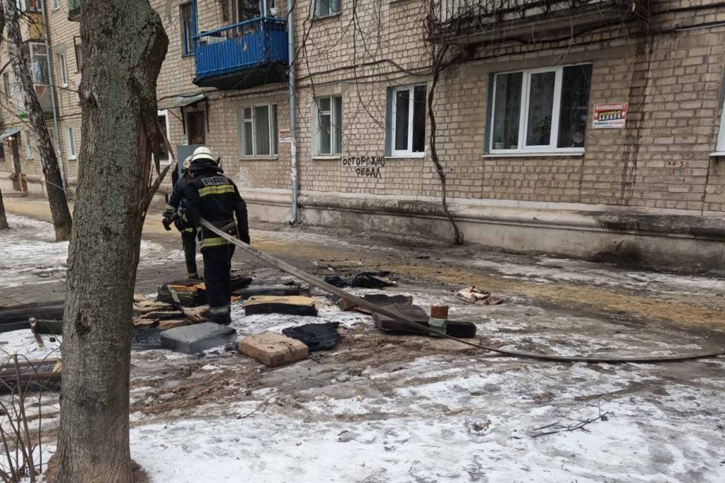 В Харькове на пожаре обнаружено тело мужчины (фото)