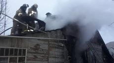 Под Харьковом на пожаре погибла женщина (фото)