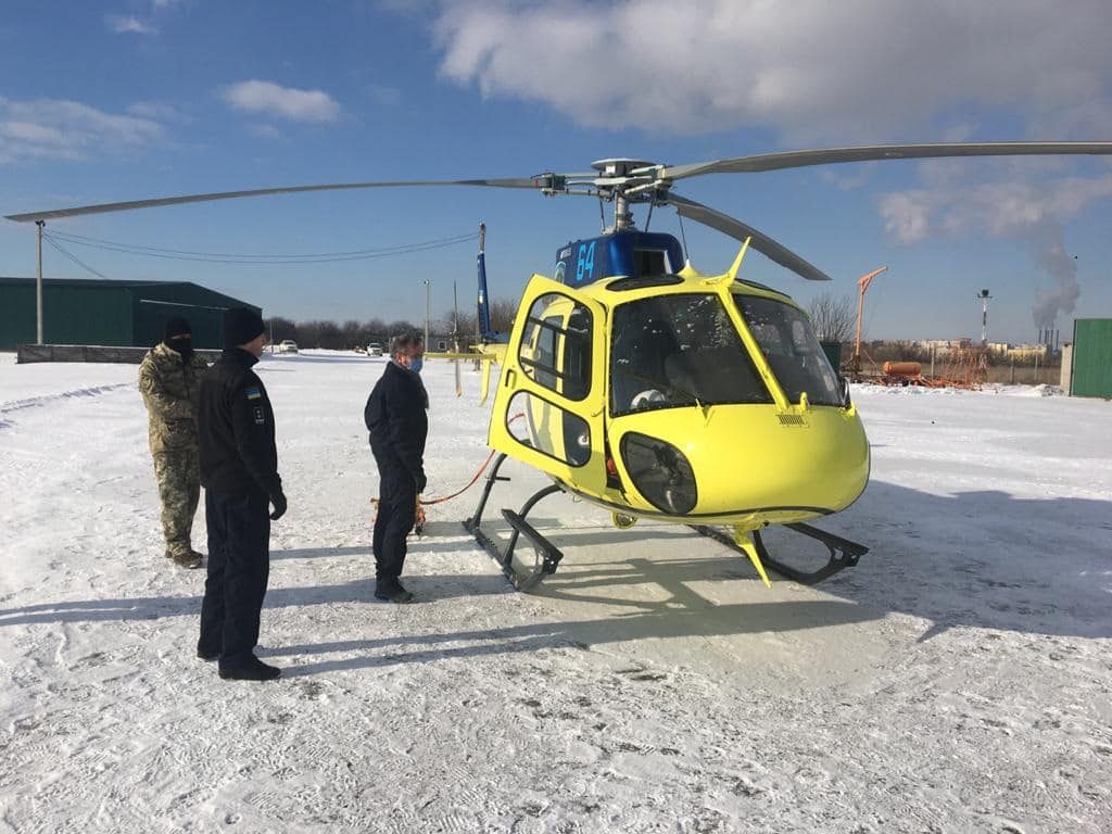 На Харьковщину прибыли французские инструкторы-вертолетчики (фото)
