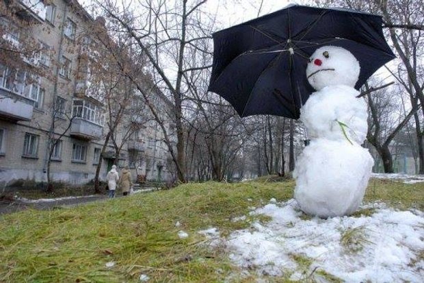 Аномальная погода в Украине: температура будет прыгать от -29 до +3