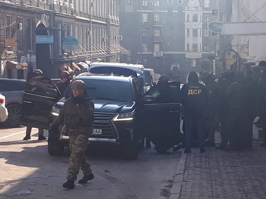 В Харькове КОРД и ДСР полиции провели задержание (фото, видео)