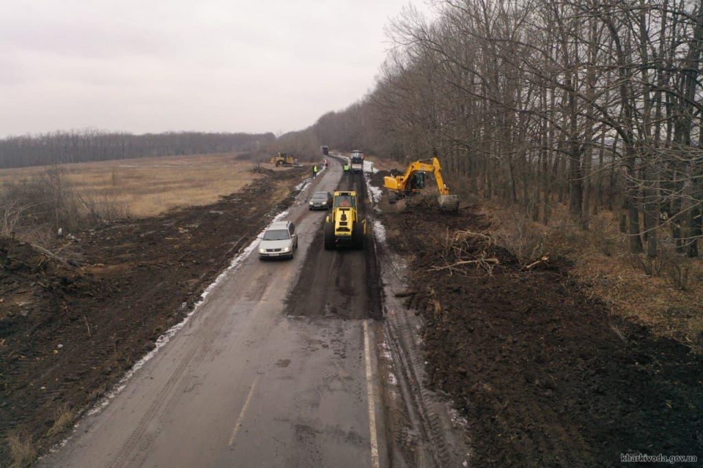 Дорогу Дергачи – Пятихатки полностью отремонтируют к 20 апреля