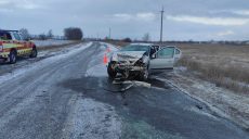 Состояние водителя, выжившего в смертельном ДТП на Харьковщине, удовлетворительное (фоторепортаж)