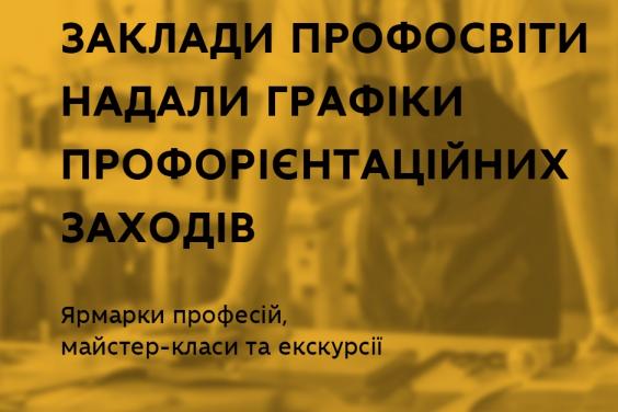 Учреждения профтехобразования Харьковщины подготовили мероприятия для абитуриентов