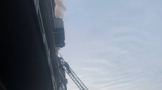 В Харькове горела 12-этажка (фото)