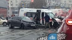 На Харьковщине «скорая» попала в ДТП (видео, фото)
