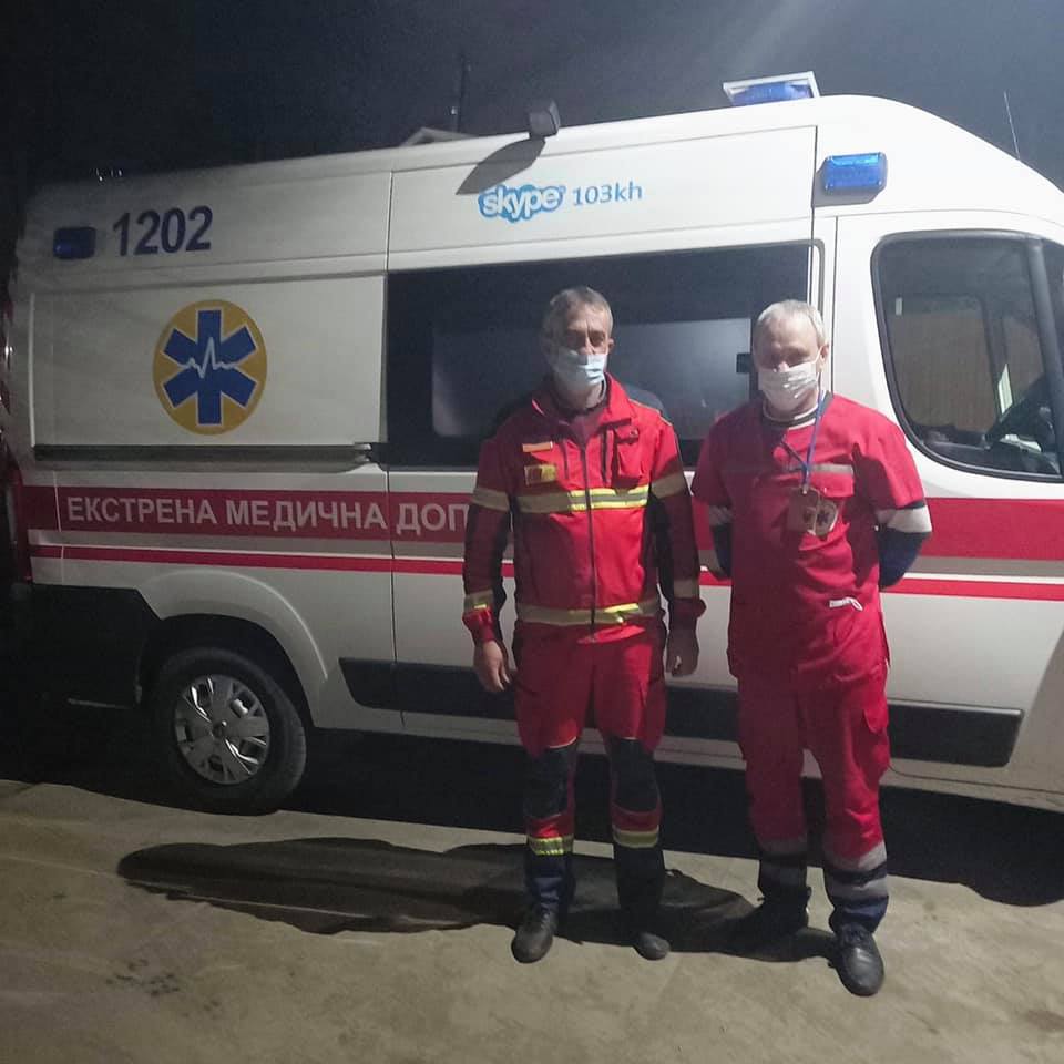 В Харькове работники «скорой» спасли жизнь пенсионерке (фото)