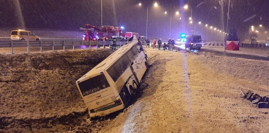 Еще один автобус с украинцами в Польше попал в аварию