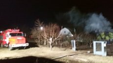 Харьковские спасатели потушили пожар в частной усадьбе