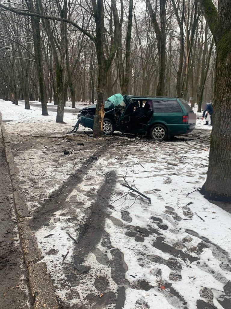 Водитель и пассажир были пьяные: подробности ДТП на Библика (фото)