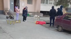 В Харькове посреди улицы умерла женщина