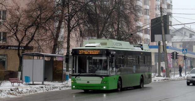 Троллейбус №27 на сутки изменит маршрут движения