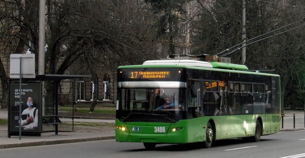 Харьковский троллейбус №17 меняет маршрут движения