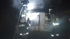 На Харьковщине потушили пожар на территории частного домовладения (фото)