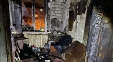 В Харькове во время пожара в многоэтажке погиб мужчина (фото)