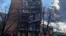 В Харькове горела многоэтажка (фото)