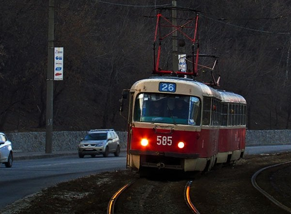За проекты ремонта трамвайного пути на Веснина и Журавлевском спуске отдадут 3,5 млн грн