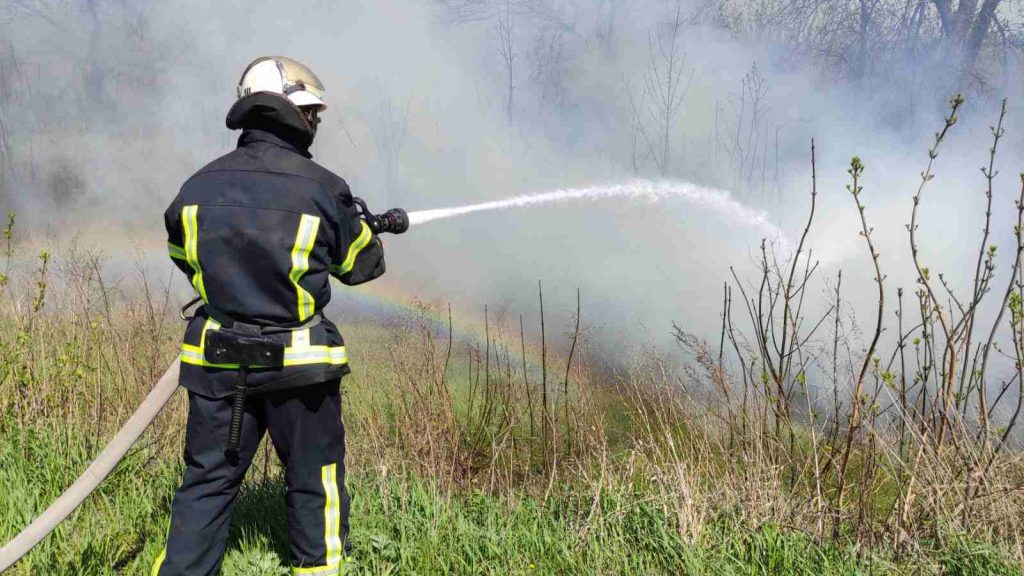 В Харьковской области спасатели потушили 23 пожара сухостоя (фото)