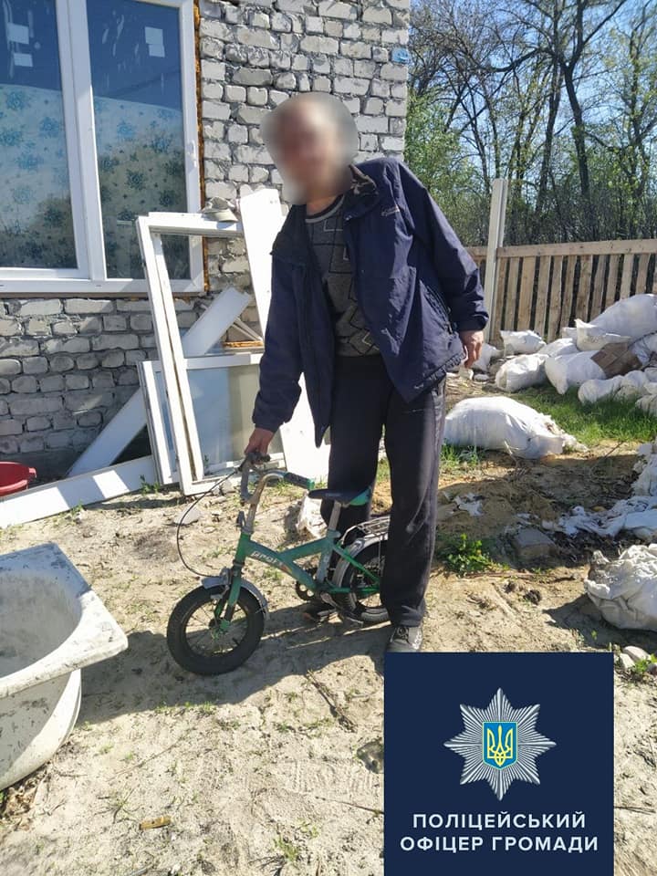 Полицейские под Харьковом задержали велосипедного вора
