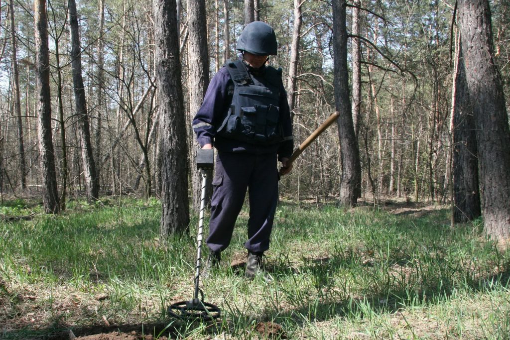 На Харьковщине ликвидировали боеприпасы Второй мировой войны