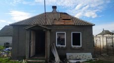 Под Харьковом горел жилой дом (фото)